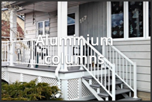 Aluminium columns